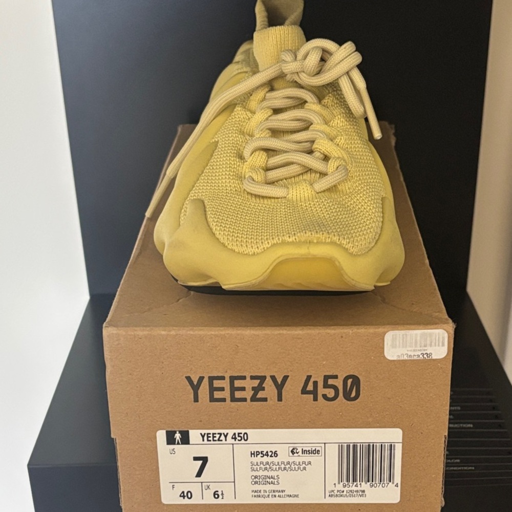 adidas Yellow Yeezy 450